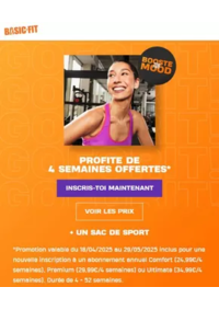 Prospectus Basic-Fit Haguenau : Profite de 4 semaines offertes