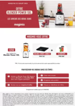 Promos et remises  : MAGIMIX VOUS OFFRE JUSQU'A 125€ DE CADEAUX