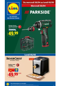 Prospectus Lidl AGDE : Parkside est de retour en supermarché ! Ne manquez pas nos offres !