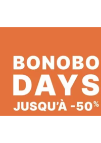 Prospectus Bonobo Luneville : Bonobo days Jusqu'à -50%