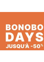 Prospectus Bonobo : Bonobo days Jusqu'à -50%
