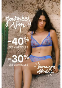 Prospectus Darjeeling Quimper : Profitez de -30% dès 2 articles,-40% dès 4 & -50% dès 6 !