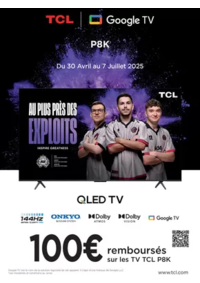 Prospectus BeDigital Fougeres : TCL TV P8K