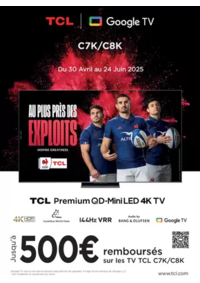 Prospectus BeDigital Clisson : TCL TV C7K C8K