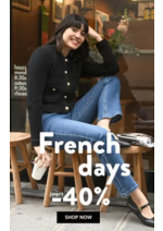 Promos et remises  : French days jusqu'à -40%