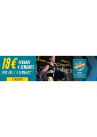 Prospectus Fitness park Lyon Part Dieu : 19€ pendant 4 semaines