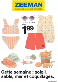 Prospectus Zeeman Beziers : Cette semaine : soleil, sable, mer et coquillages