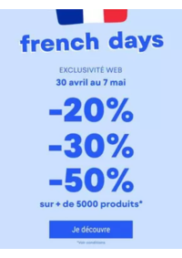 Prospectus Nature & Découvertes BESANÇON : French Days