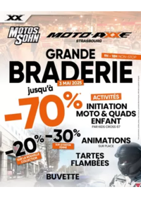 Prospectus Moto Axxe STRASBOURG : Retrouvez vos animations magasins pour ce week end !