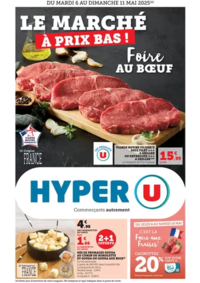 Prospectus Hyper U YFFINIAC : Le marché à prix bas!