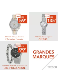 Prospectus Trésor Bijoux CREIL ST MAXIMIN : Grandes Marques