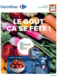 Prospectus Cora GARGES-LÈS-GONESSE : Le goût, ça se fête !
