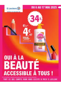 Prospectus E.Leclerc PANTIN : BEAUTE PRINTEMPS