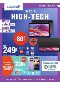 Prospectus E.Leclerc LA CHAPELLE EN SERVAL : HIGH-TECH MAI