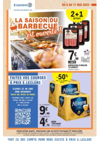 Prospectus E.Leclerc COURCELLES LES LENS : TRAFIC POUVOIR ACHAT 6 - MIXTE