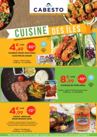 Prospectus CABESTO AUBAGNE : Cuisine des Îles