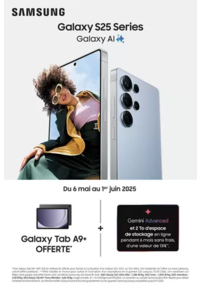 Prospectus MDA NEVERS : Galaxy Tab A9+ offerte