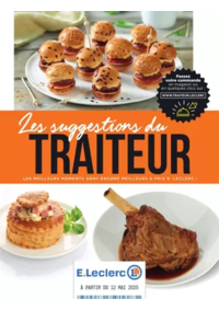 Prospectus E.Leclerc CHAMPFLEURY : CARTE TRAITEUR PERMANENTE - MIXTE
