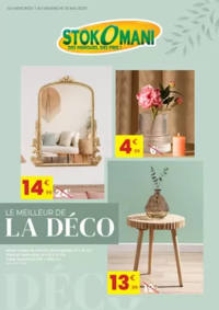Prospectus Stokomani Fleury-les-Aubrais : LE MEILLEUR DE LA DÉCO