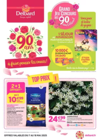 Prospectus Delbard Varades : 90 ans à faire pousser les envies!