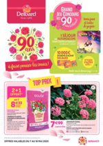Prospectus Delbard : 90 ans à faire pousser les envies!