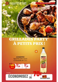Prospectus CocciMarket PARCE SUR SARTHE : GRILLADES PARTY À PETITS PRIX !