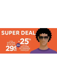 Prospectus Lynx optique LE LUDE : Super Deal