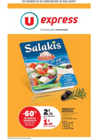 Prospectus U Express Paris 14 - Rue de la tombe Issoire : Catalogue U Express