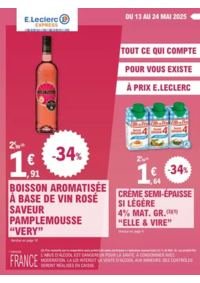 Prospectus E.Leclerc Express Linxe : Depenser Moins 8 Fdm - Express