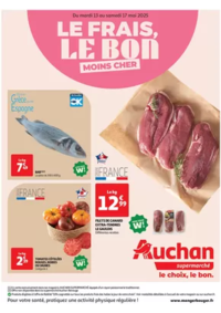 Prospectus Auchan Supermarché Paris 12 Reuilly : Le frais, le bon moins cher