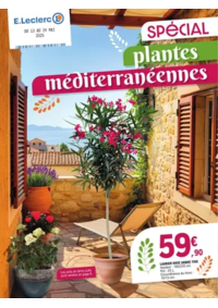 Prospectus E.Leclerc LE BLANC : PLANTES MEDITERANEENNES