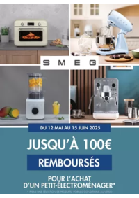 Prospectus Copra YERVILLE : Smeg vous rembourse jusqu'à 100 €