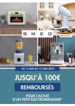 Prospectus Copra : Smeg vous rembourse jusqu'à 100 €