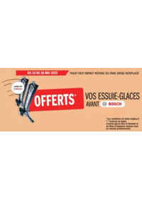 Prospectus Carglass ORANGE : Pour tout impact réparé ou pare-brise remplacé