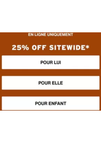 Prospectus LEVI'S® STORE MARSEILLE : 25% OFF SITEWIDE