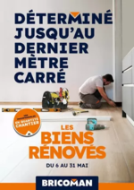 Prospectus Bricoman : Les biens rénovés