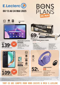 Prospectus E.Leclerc PUSEY : BONS PLANS MAI- Fête des Mères
