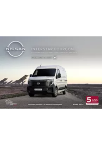Prospectus Nissan PARIS 42 rue de Picpus : Nouveau Nissan Interstar