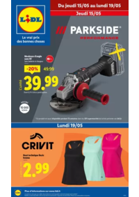 Prospectus Lidl EPERNAY : Sélection mode et bricolage : n'attendez plus pour profiter des bonnes affaires Lidl !