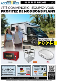 Prospectus Narbonne Accessoires MANDELIEU : Catalogue promotionnel camping-car