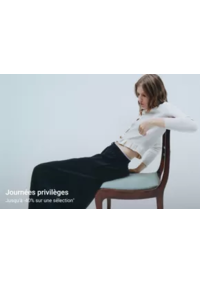 Prospectus Claudie Pierlot DEAUVILLE  : JOURNÉES PRIVILÈGES JUSQU'À -40% SUR UNE SÉLECTION