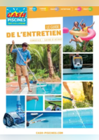 LE GUIDE DE L’ENTRETIEN - Cash Piscines