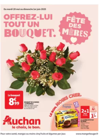 Prospectus Auchan BESSONCOURT : Fête des mères : offrez-lui tout un bouquet