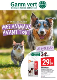 Prospectus Gamm vert GENESTON : MES ANIMAUX AVANT TOUT