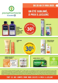 Prospectus Parapharmacie E.Leclerc ONET LE CHATEAU : Prospectus Juin