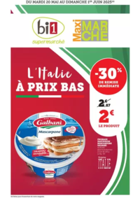 Prospectus Maximarché Bligny sur ouche : L’Italie À PRIX BAS
