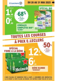 Prospectus E.Leclerc MONTEVRAIN : DEPENSER MOINS 9 - MIXTE