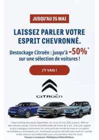 Prospectus Aramis Rouen : Destockage Citroën jusqu'à -50%