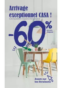 Prospectus Noz Saint Martin au Laert : Arrivage exceptionnel CASA chez NOZ à -60% !