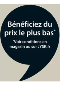 Prospectus Jysk FACHES-THUMESNIL : Offres exceptionnelles